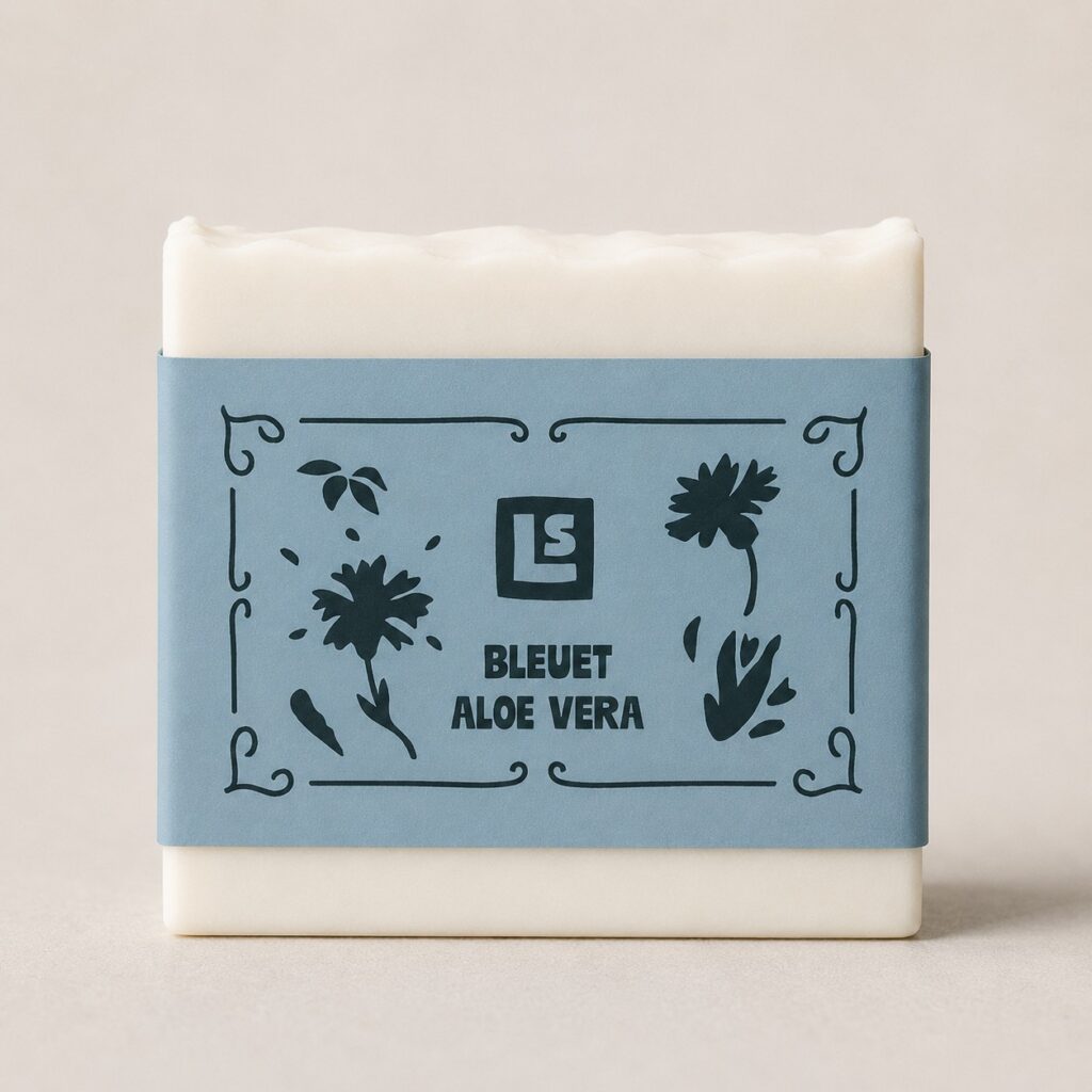 Savon Bleuet Aloe Vera